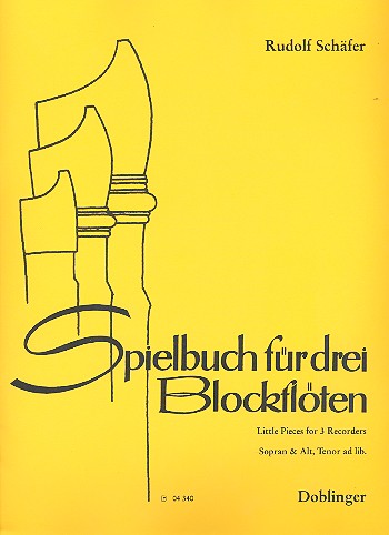 Spielbuch für 3 Blockflöten