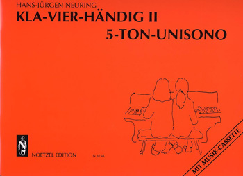 Kla-vier-händig Band 2 - 5 Ton Unisono