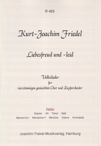 10 Volkslieder Liebesfreud und -leid