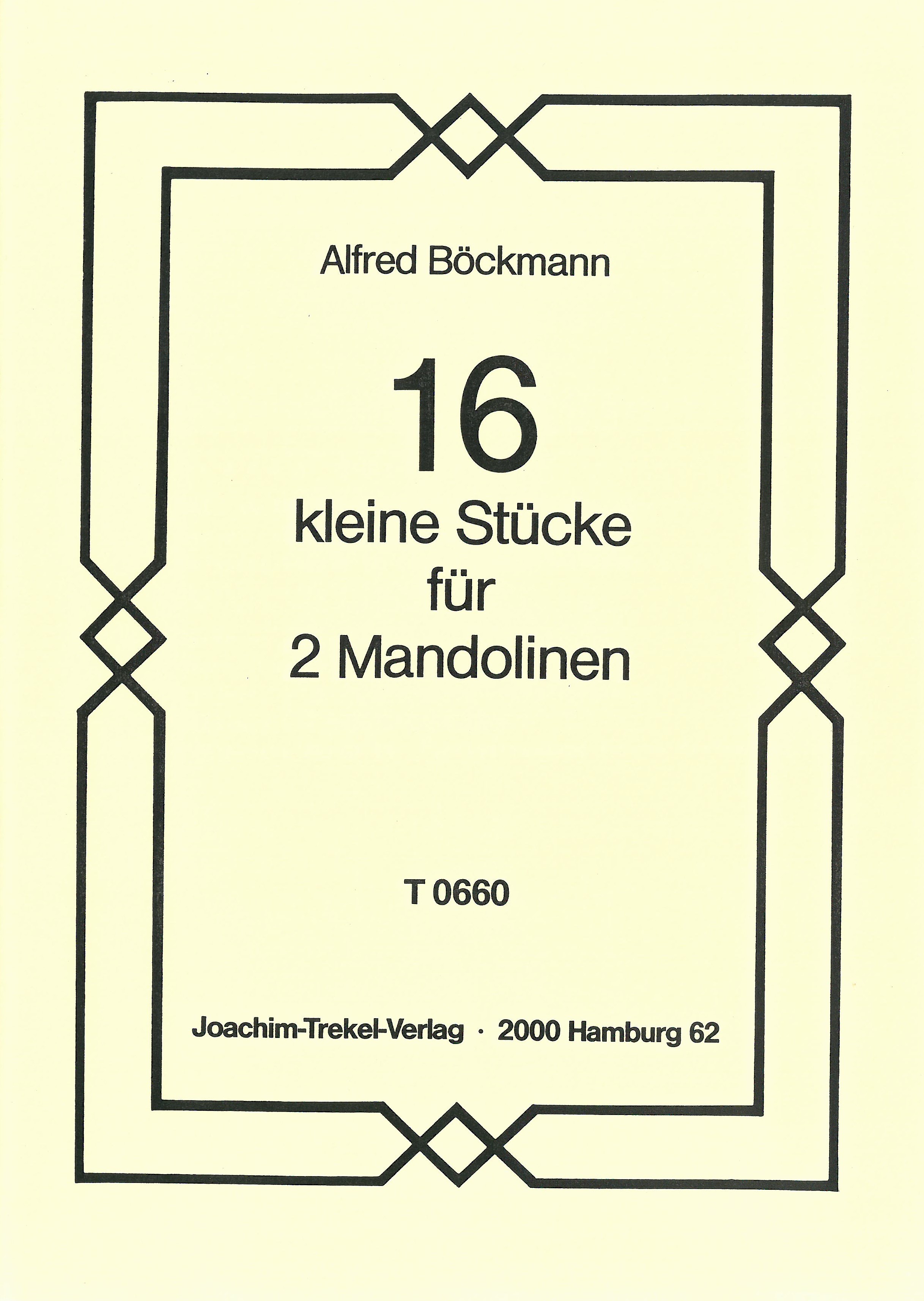 16 kleine Stücke