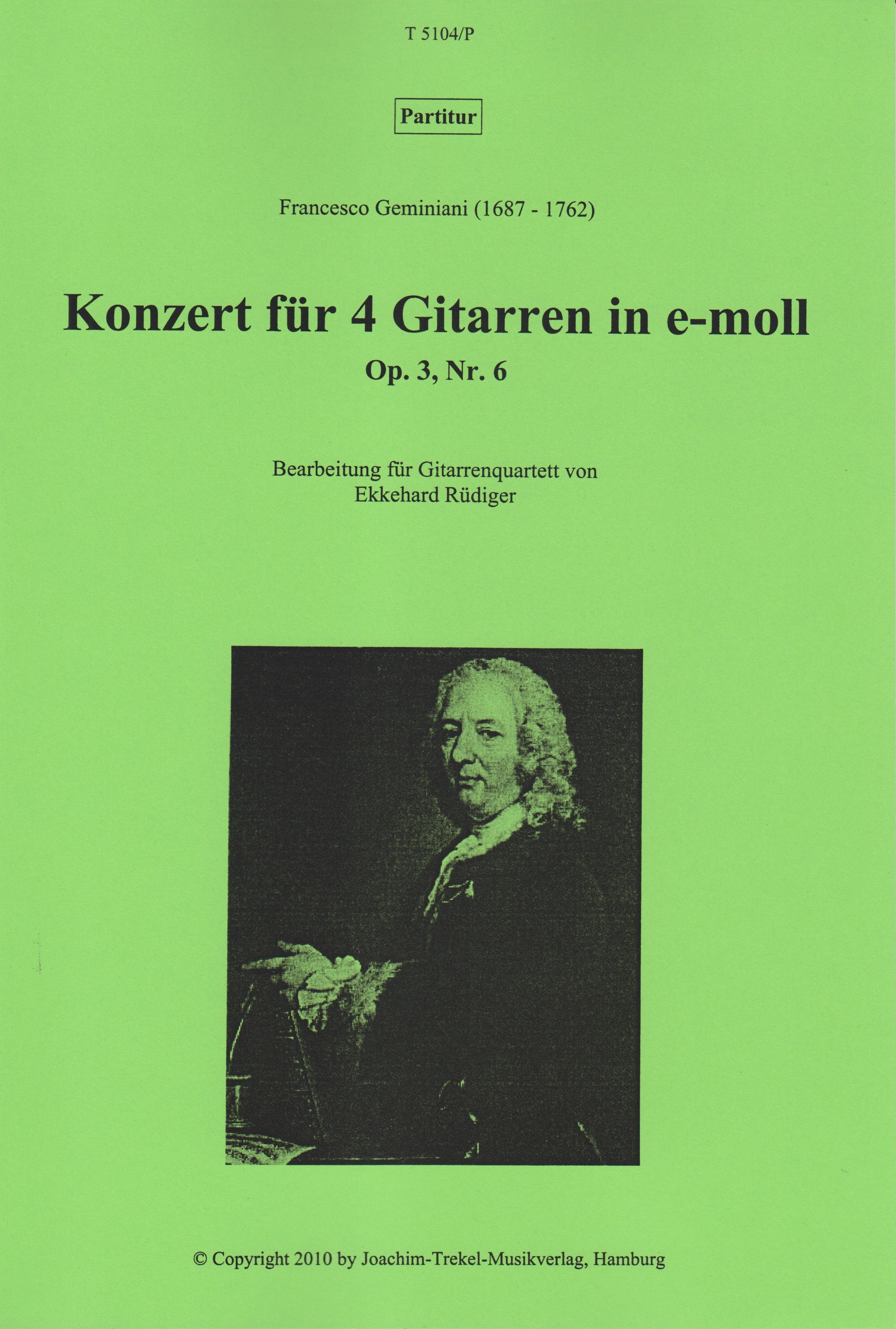 Konzert e-moll op. 3, Nr. 6