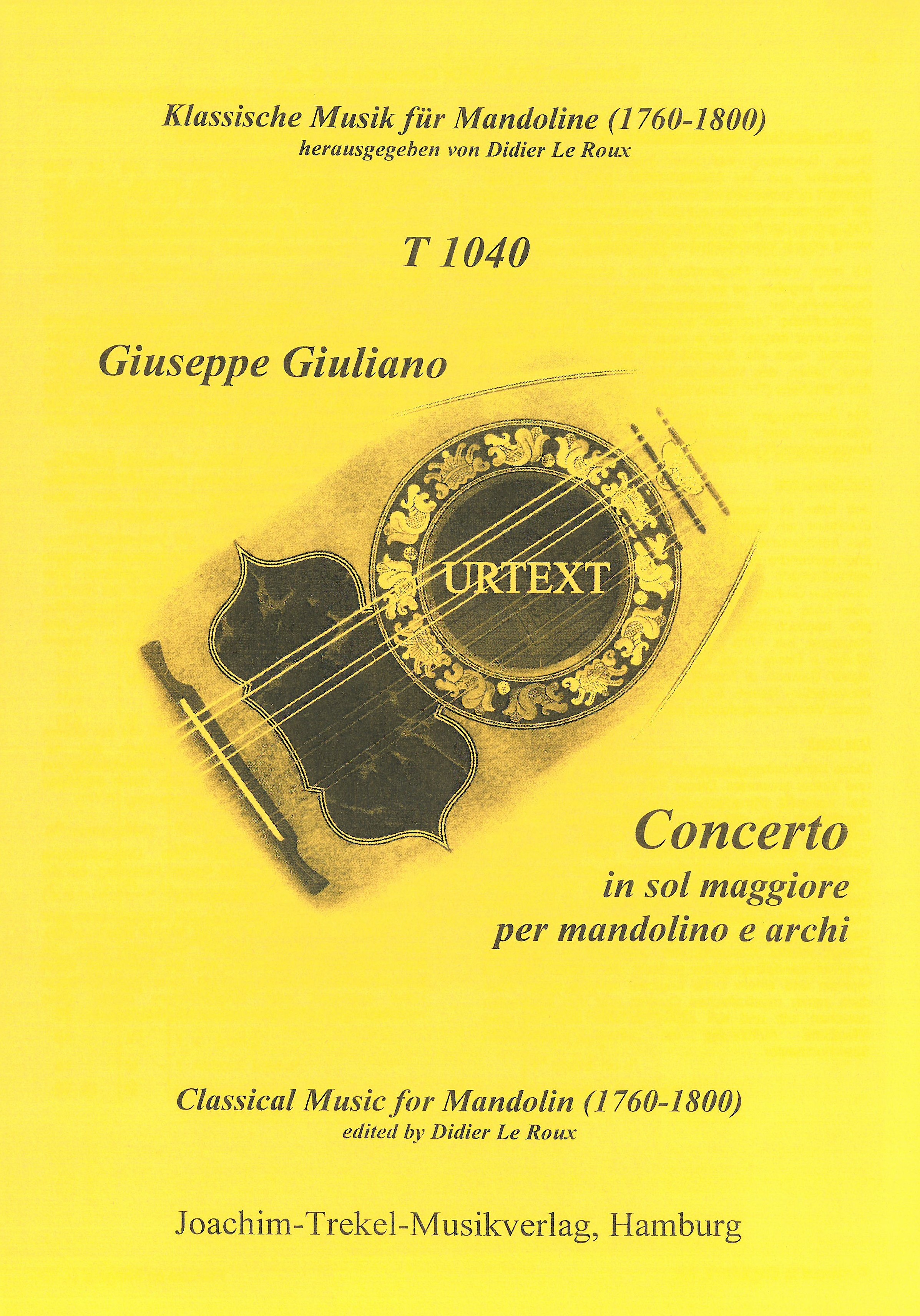 Concerto in sol maggiore